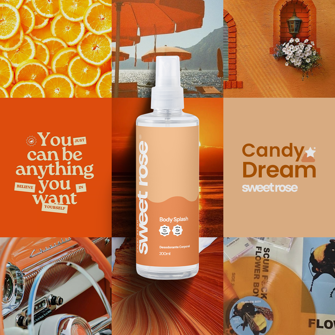 Body Splash Sweet Rose 200ml (Inspirado no Berry Kiss de Victoria's Secret) - Mio Capelli®
