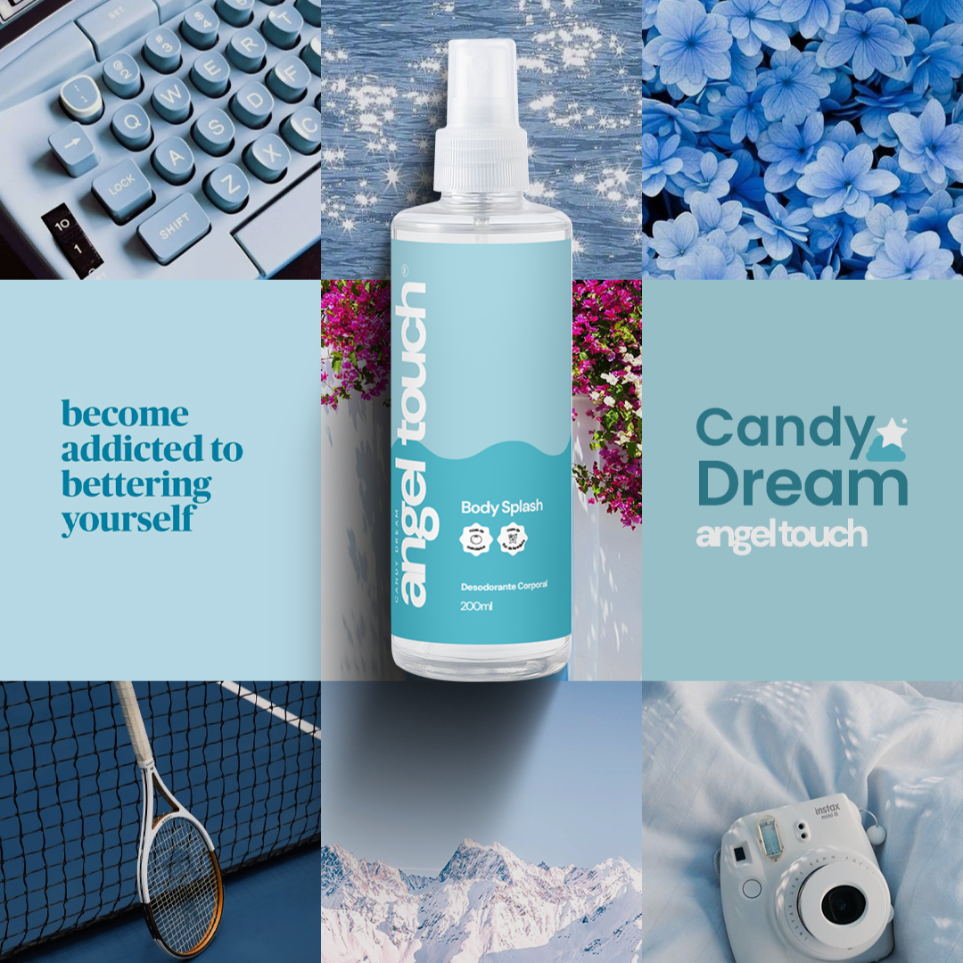 Body Splash Angel Touch 200ml (Inspirado no Good Girl Blush) - Mio Capelli®