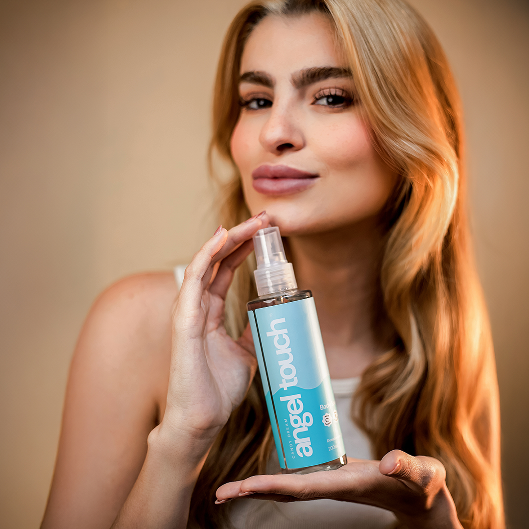 Body Splash Angel Touch 200ml (Inspirado no Good Girl Blush) - Mio Capelli®