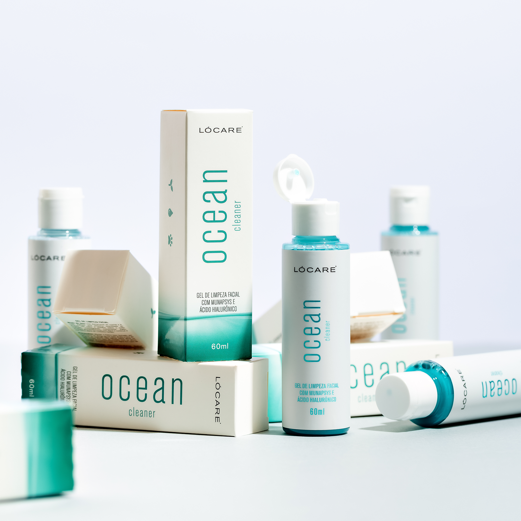 Ocean - Gel de limpeza facial anti-idade 60ml
