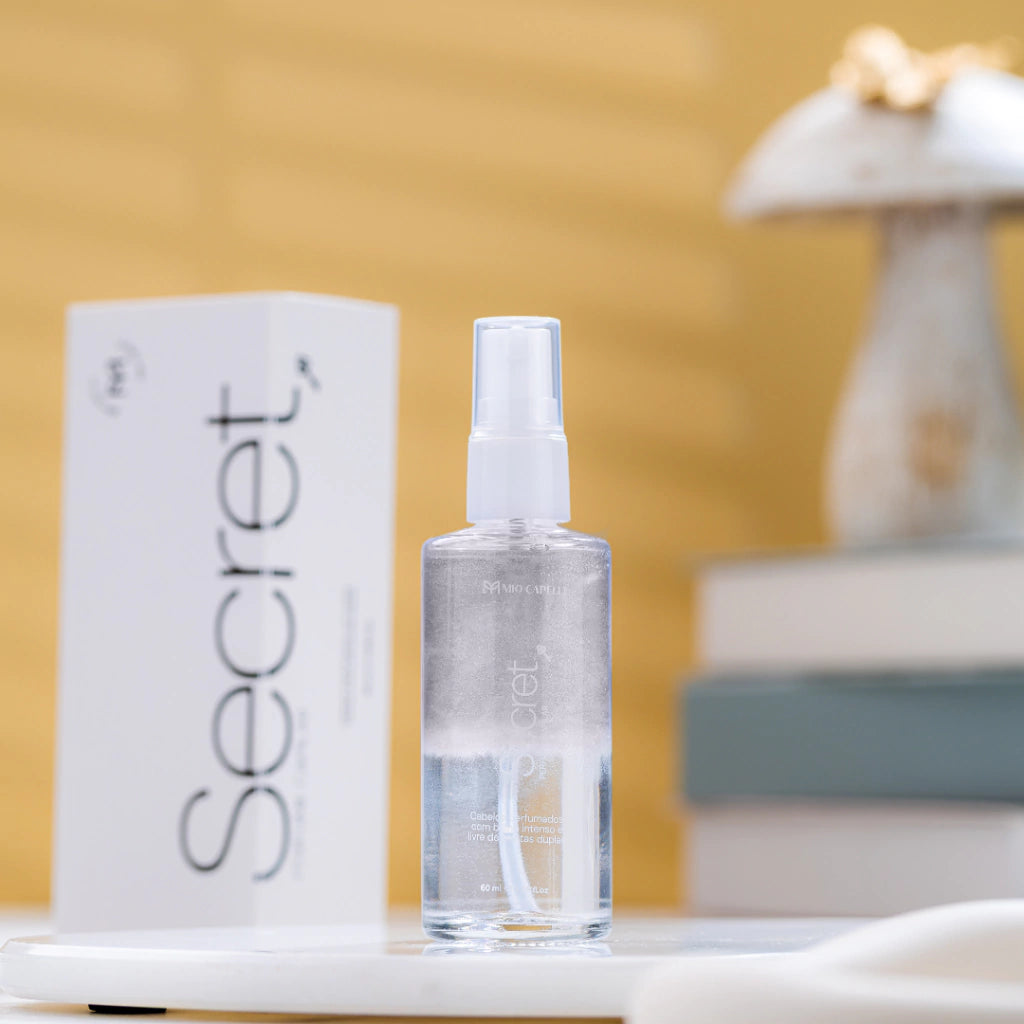 Perfume Capilar Secret 60ml (Inspirado no 212 VIP Rosé Carolina Herrera) - Mio Capelli®