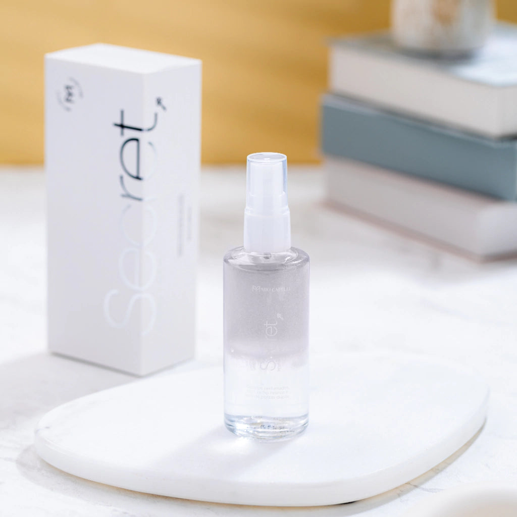 Perfume Capilar Secret 60ml (Inspirado no 212 VIP Rosé Carolina Herrera) - Mio Capelli®