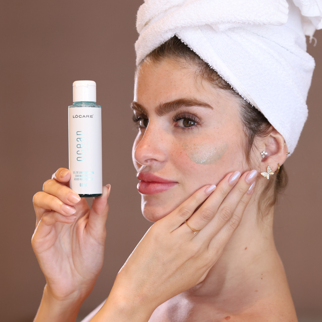 Ocean - Gel de limpeza facial anti-idade 60ml