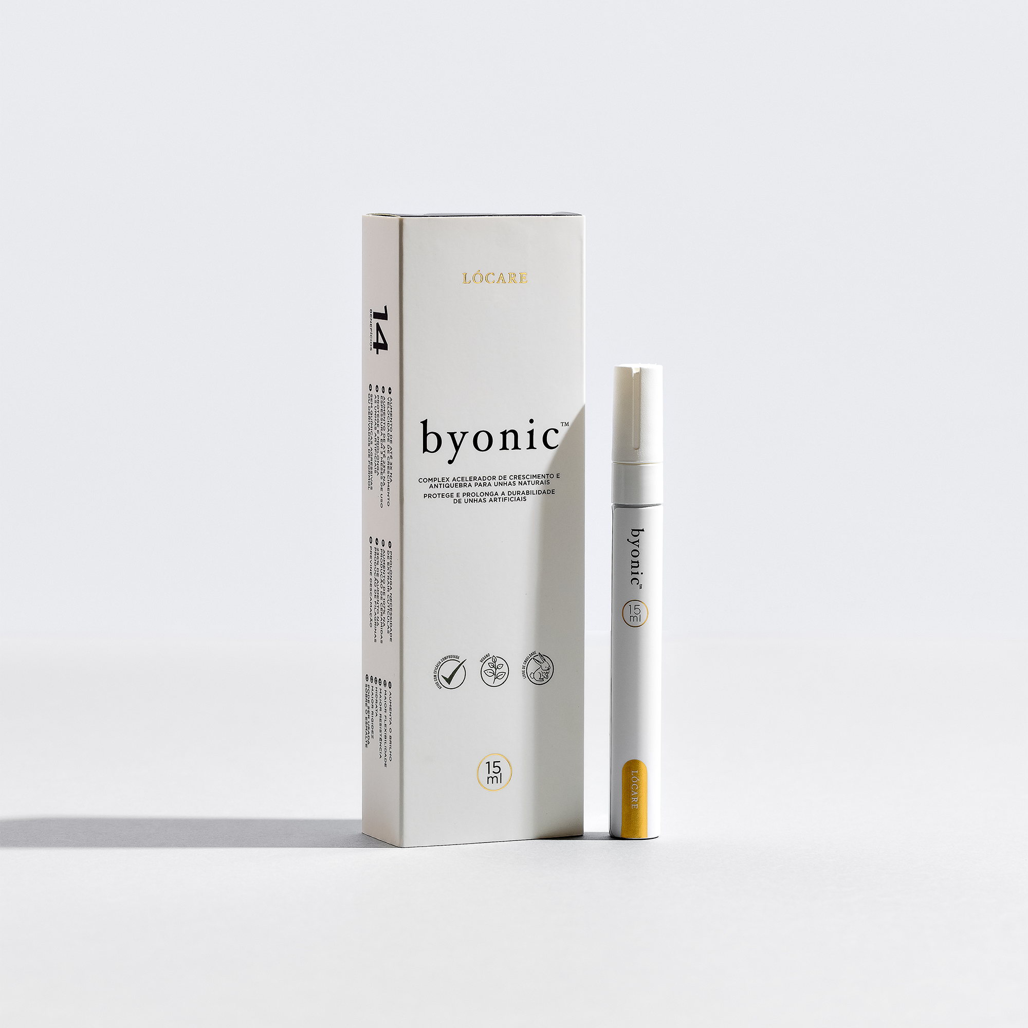 Byonic - Caneta fortalecedora para unhas 15ml