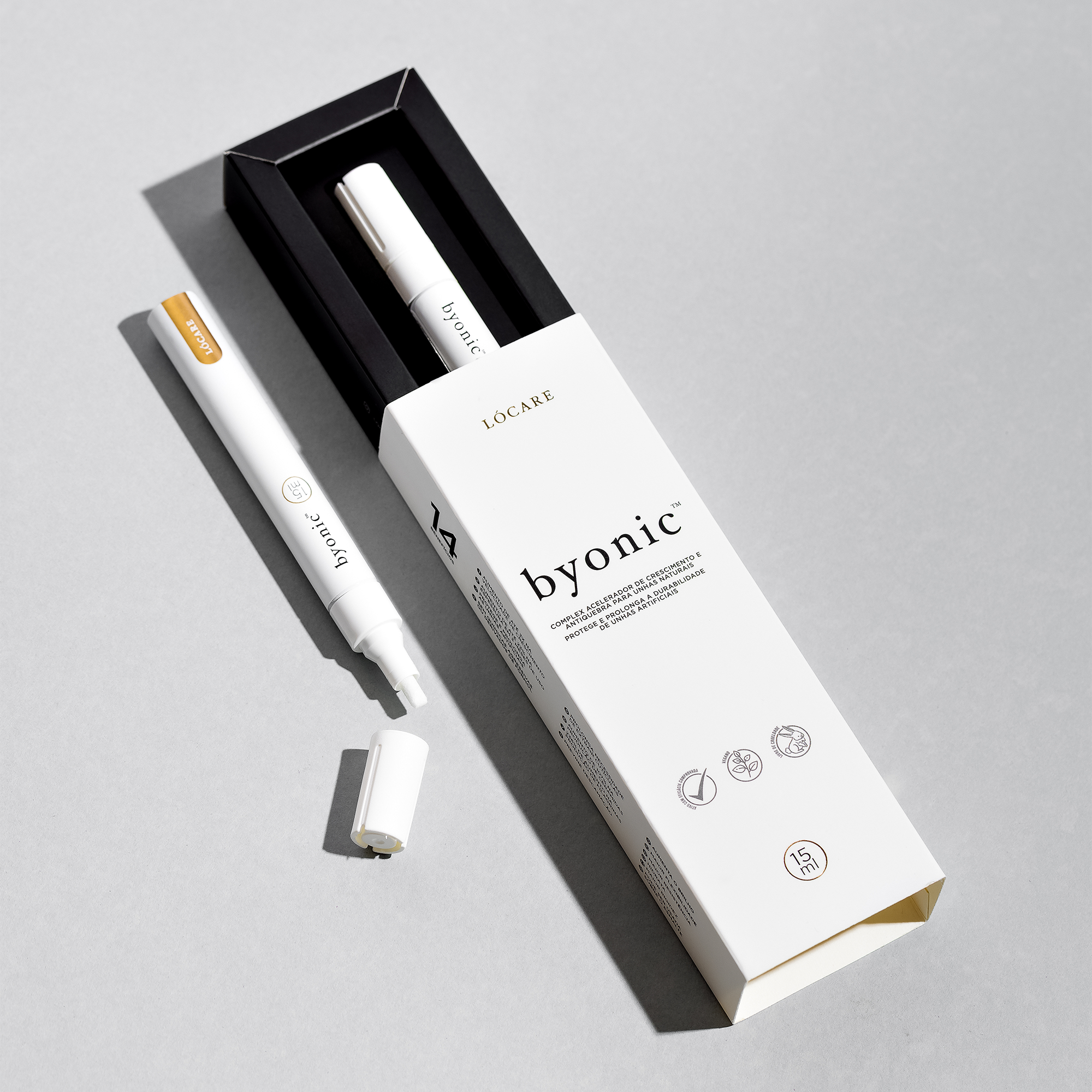 Byonic - Caneta fortalecedora para unhas 15ml
