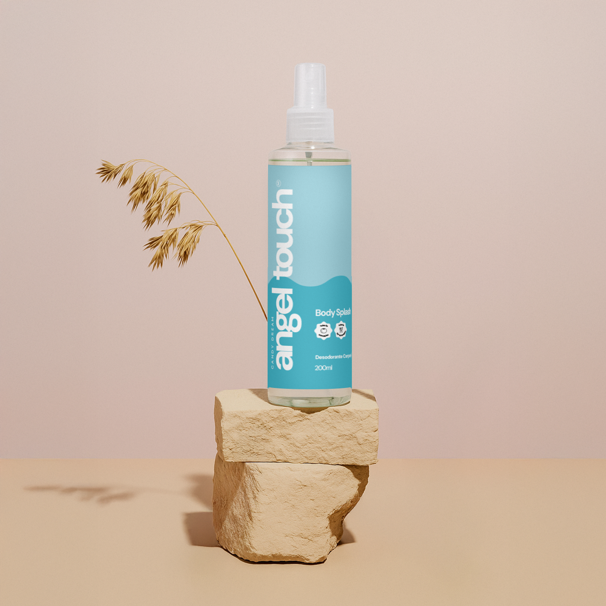 Body Splash Angel Touch 200ml (Inspirado no Good Girl Blush) - Mio Capelli®